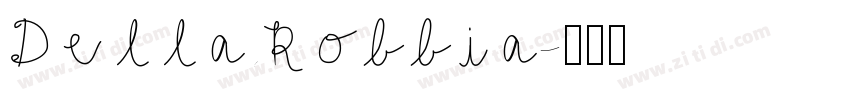 Della Robbia字体转换